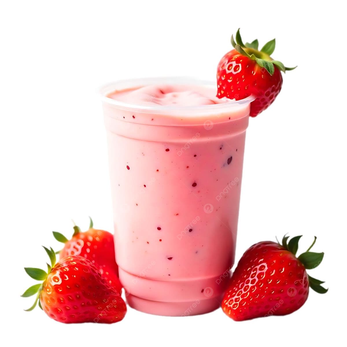 Foto real de Batido de Frutilla del catálogo web de Justo Refuerzos.