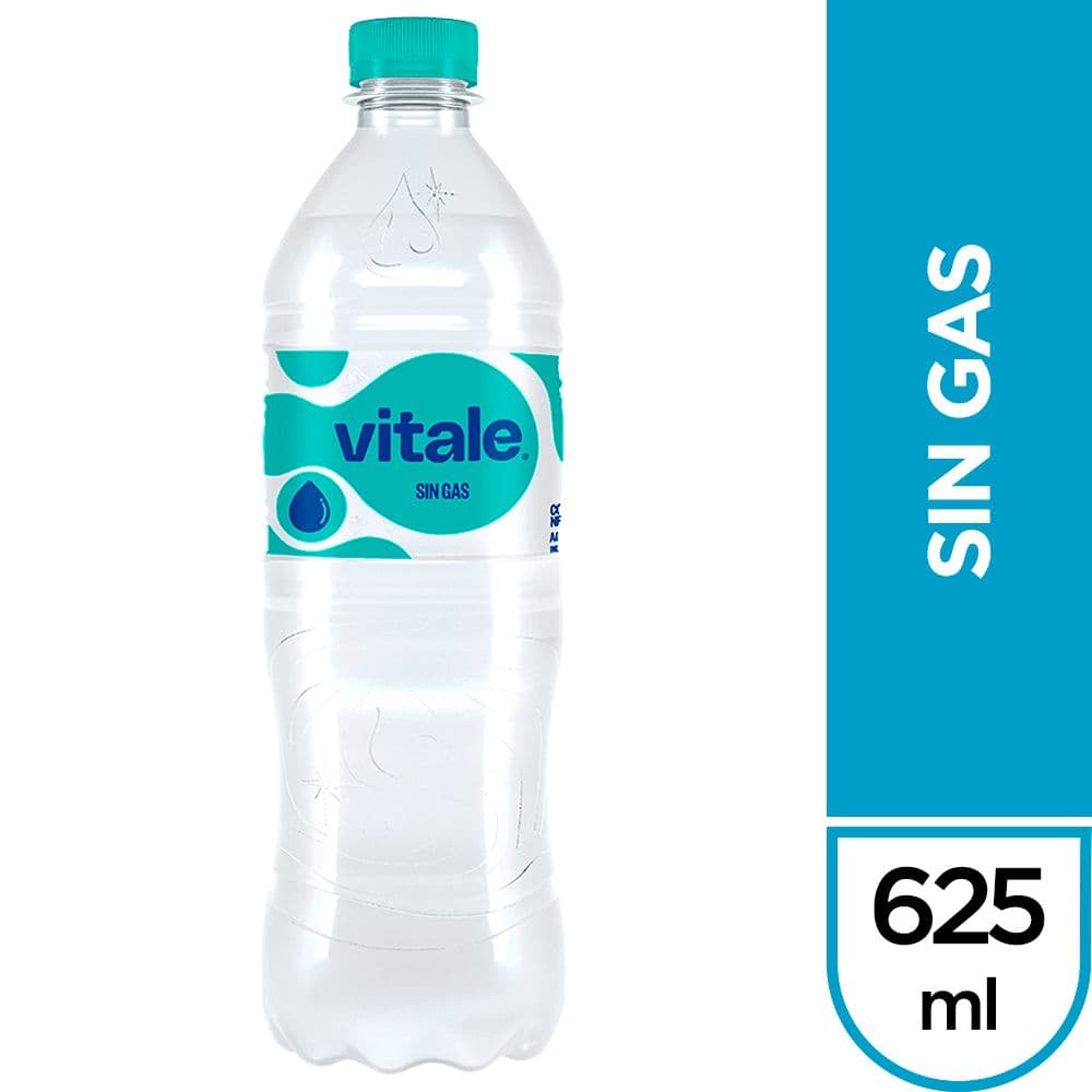 Foto real de Agua sin gas del catálogo web de Justo Refuerzos.