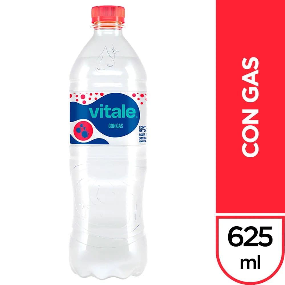 Foto real de Agua con gas del catálogo web de Justo Refuerzos.